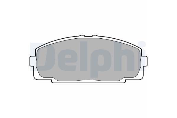 Fren Disk Balata Ön Toyota Dyna (2001->)  DELPHI LP989