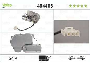 Silecek Mekanizma Motoru Arka VALEO 404405  404405