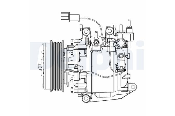 Klima Kompresörü  Honda Civic HB (FK)(01.2012->)  DELPHI CS20503
