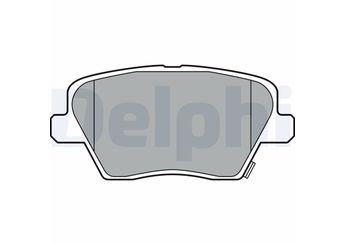 Fren Disk Balata Arka DELPHI LP3386  58302G4A30