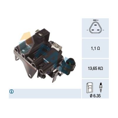 Ateşleme Bobini  Kia Picanto (SA)(2004->)  FAE 80407