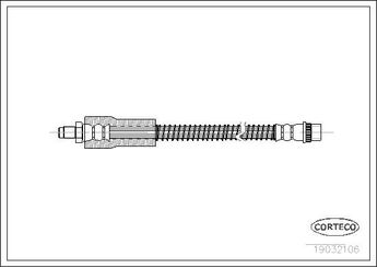 Fren Hortumu Arka Sağ veya Sol CAVO C901 182A  6000073525