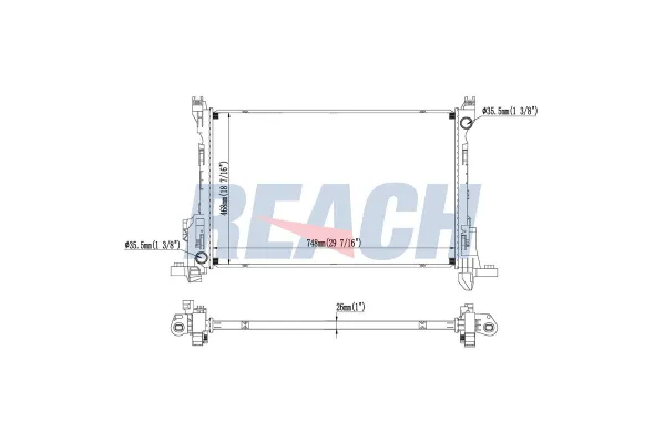 Su Radyatörü  MGA 80089