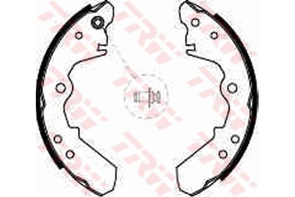 Fren Pabuçlu Balata Arka Opel Campo (1992->)  TRW GS6245