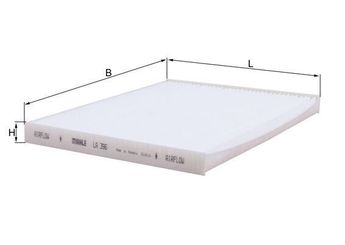 Polen Filtresi  MAHLE LA 396  27277 EN000 22277EN000 27277EN000 27277EN025 999M1VS007 B7277EN00M