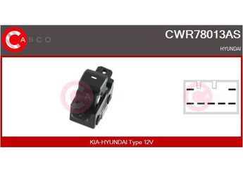 Cam Açma Düğmesi Ön Sağ KRAFTVOLL 04050453  93580C7010 93580-C7010 93580C70104X 93580-C70104X 93580C7020 93580-C7020 93580C70204X 93580-C70204X 93580C8000 93580-C8000 93580C80004X 93580-C80004X