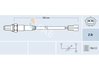 Oksijen (Lambda) Sensörü  FAE 77324  96276380 F82A18861A F 82A-18-861 A