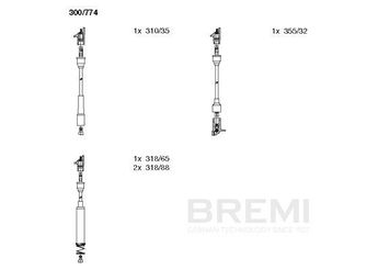 Buji Kablosu  KRAFTVOLL 05070332  1612501 90350551 1612642 16 12 642