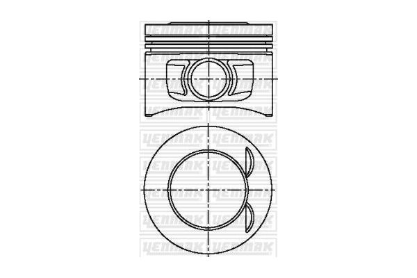 Piston (83.00MM-STD)  YENMAK 31-04179-000