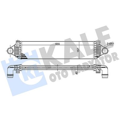 Turbo Radyatörü  Volvo V60 S.Wagon [Combi] (08.2010->)  ORİS IVO020040