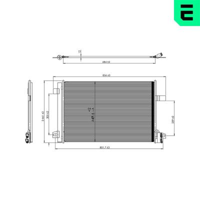 Klima Radyatörü  ERA 667376