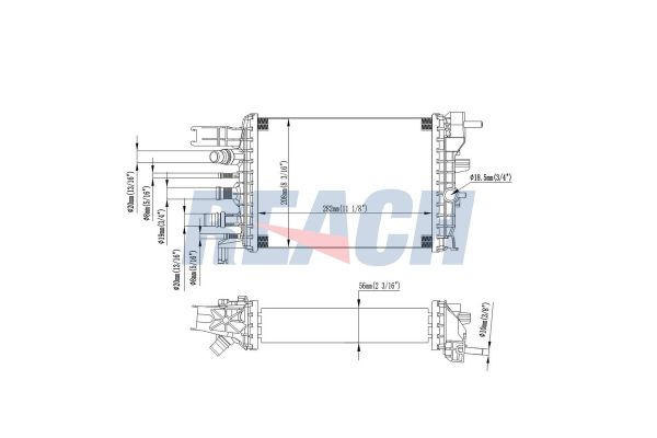 Turbo Radyatörü  ORİS 1506-4835