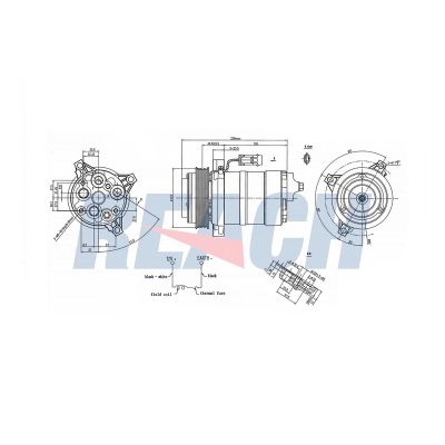 Klima Kompresörü  DELPHI CS0122-11B1