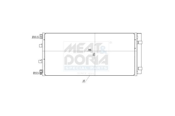 Klima Radyatörü  Opel Movano B Midibüs/Otobüs (2014->)  OPEL ORJINAL 95522991