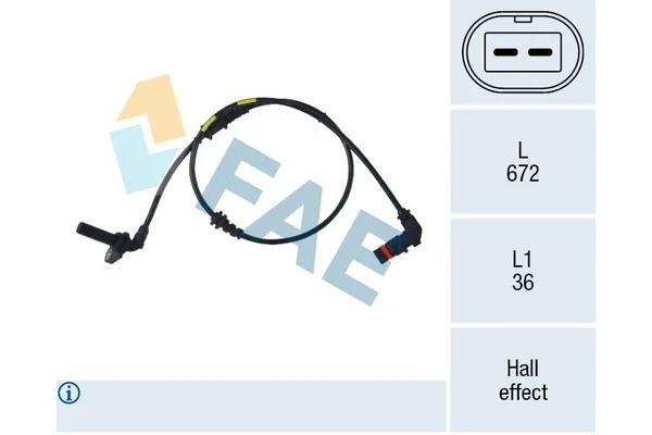 Abs Sensörü Ön Sağ MGA 33993