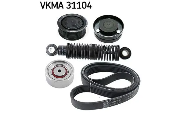 Vantilatör Kayış Seti  Mercedes CLC -Serisi (BM 203)(04.2008->)  SKF VKMA 31104