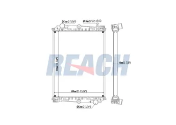 Su Radyatörü  RADISEN RR 614400  1241580 1281400 1628515 1628615 1204155