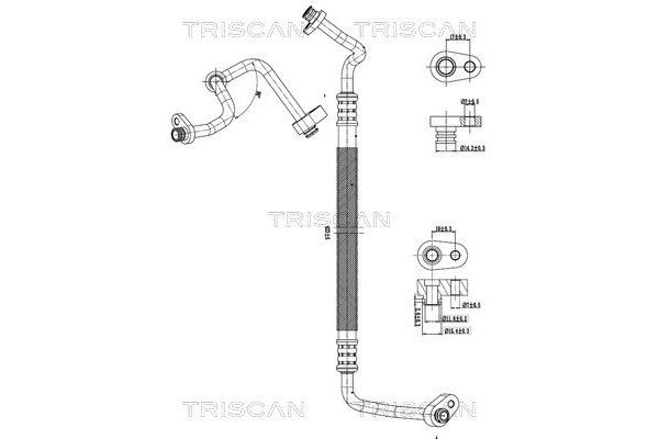 Klima Hortumu  Opel Movano C P.Van (U9/Y)(2021->)  PSA ORJINAL 1692728880