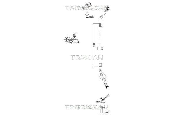Klima Hortumu  RENAULT ORJINAL 924540516R