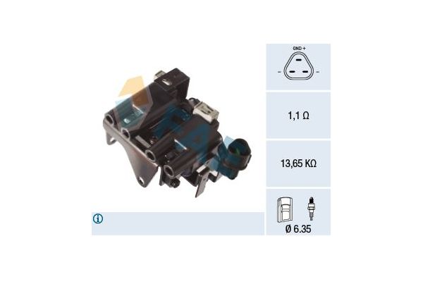 Ateşleme Bobini  PARTS-MALL PXPIB-001