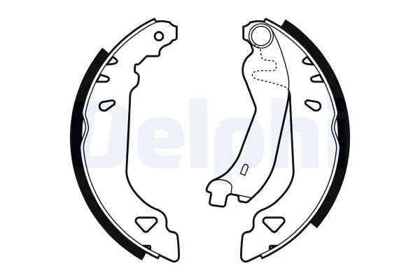 Fren Pabuçlu Balata Arka Fiat Tempra (159) S.Wagon (1990->)  DELPHI LS1378