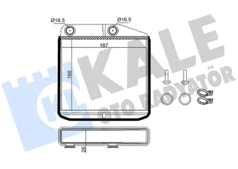 Kalorifer Radyatörü  PSA ORJINAL 55702423  55702423 77363898 77365032 1611902880 1618468 1618 468 39033120 6448T3 6448 T3 6448X8 6448 X8 6448T8 77364557 77365333 77366860 77366932