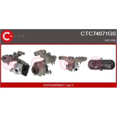 Turbo Şarj  Alfa Romeo Giulietta (191)(2010->)  BORGWARNER 54389700025