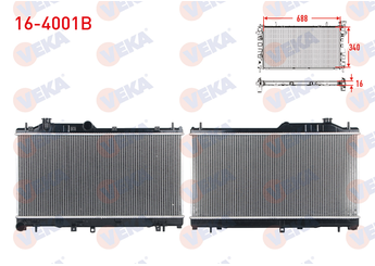 Su Radyatörü  VEKA 16-4001B  0K2A21520XD