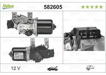 Silecek Mekanizma Motoru Ön ZENON RN6063  7701066449