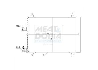 Klima Radyatörü  VALEO 817464  6453FH 6453FP 6455AC 00006453FH 00006453FP