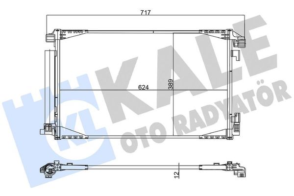 Klima Radyatörü  KALE 382585