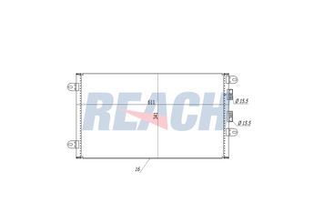Klima Radyatörü  FIAT ORJINAL 46768973  46768973