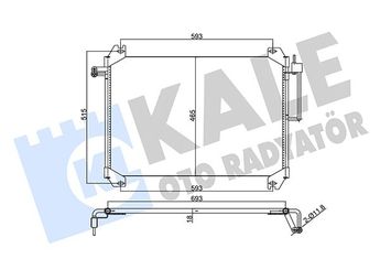 Klima Radyatörü  KALE 357865  52495585