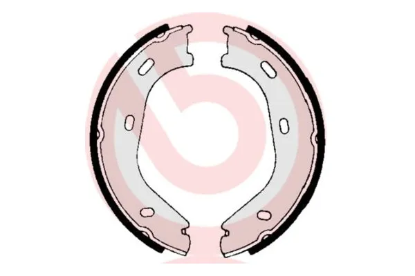 Fren Pabuçlu Balata Arka Mercedes S -Serisi Sedan/Coupe (BM 126)(09.1979->)  BREMBO S 50 505