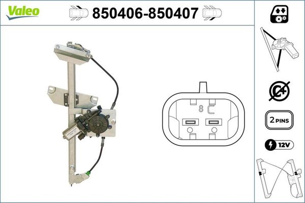 Cam Krikosu Ön Sol VALEO 850406