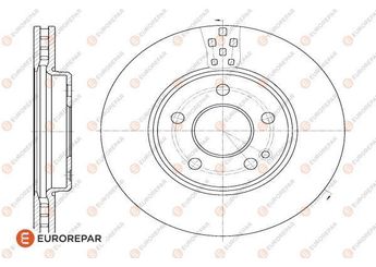 Fren Disk Ayna Ön Sağ ve Sol EUROREPAR 1618871780  1618871780 1694210212 1694211112