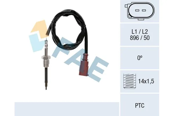 Egzoz Sıcaklık Sensörü  Volkswagen Passat Variant (3G5)(07.2014->2019)  HELLA 6PT 358 226-331