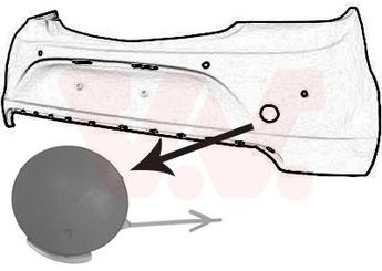 Tampon Çeki Demir Kapağı Arka GVA 9590175  1405191 23106815