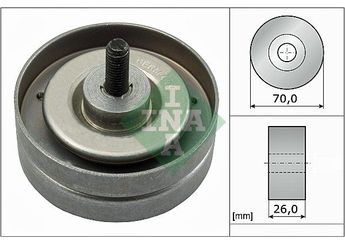 Vantilatör Kayış Gergi Rulmanı  INA 532 0789 10  62145278A 062 145 278 A