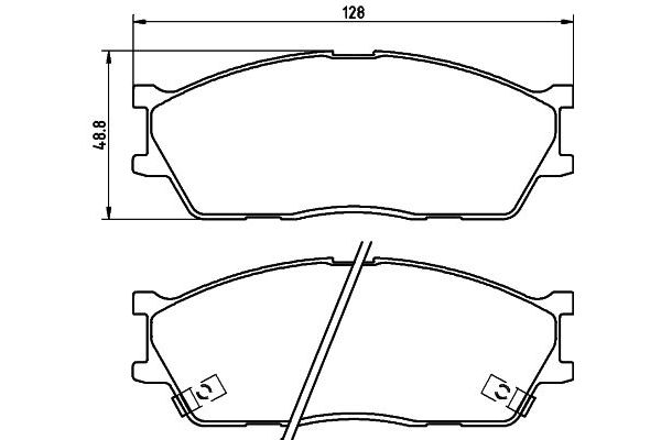 Fren Disk Balata Ön BEŞER 3957