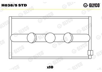 Ana Yatak (STD)  GLYCO H038/5 STD  9145418 911265 911266