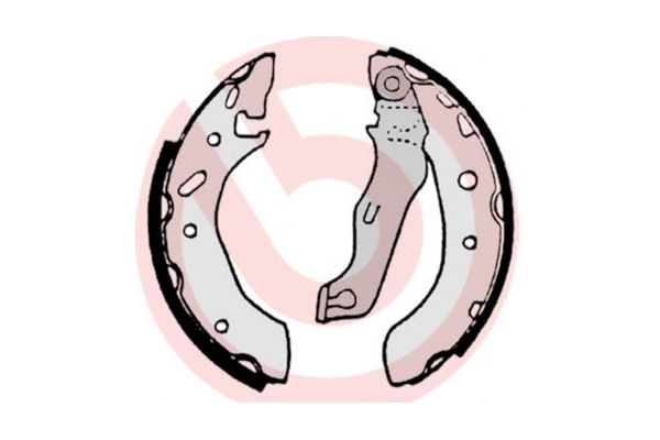 El Fren Balatası  Ford Ka (CCQ)(09.1996->)  BREMBO S 24 529