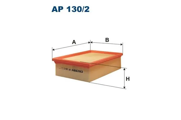 Hava Filtresi  Citroen C4 Coupe (06.2004->)  FILTRON AP 130/2