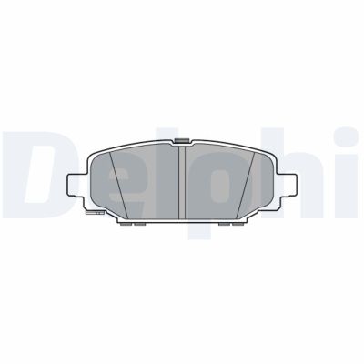 Fren Disk Balata Arka DELPHI LP3582