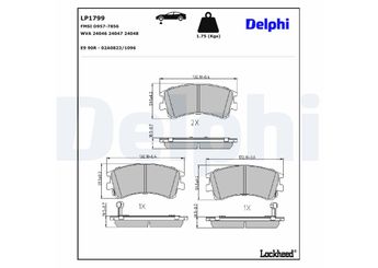 Fren Disk Balata Ön DELPHI LP1799  LP1799 G2YS3323ZA G2YS-33-23ZA G2YS3328Z GJYE3323ZA GJYE-33-23ZA GJYE3323ZB GJYE-33-23ZB GJYE3323ZC GJYE-33-23ZC GJYE3323ZD GJYE-33-23ZD GJYE3323ZE GJYE-33-23ZE GJYE3323ZF GJYE-33-23ZF GJYE3328ZD GJYE-332-8ZD GJYE3328ZF GJYE-332-8ZF GJYE3329ZD GJYE-332-9ZD GJYE3328ZB GJYE3328ZC GJYE3329ZA GJYE3329ZB GJYE3329ZE GJYF3323ZA GJYF-33-23ZA GJYF3323ZB GJYF-33-23ZB GJYF3323ZC GJYF-33-23ZC GJYF3323ZD GJYF-33-23ZD GJYF3323ZE GJYF-33-23ZE GJYF3328ZA GJYF3328ZB GJYF3328ZC GJYF3328ZE GJYG3323ZA GJYG-33-23ZA GJYG3323ZB GJYG-33-23ZB GJYG3323Z GJYG3328Z9C