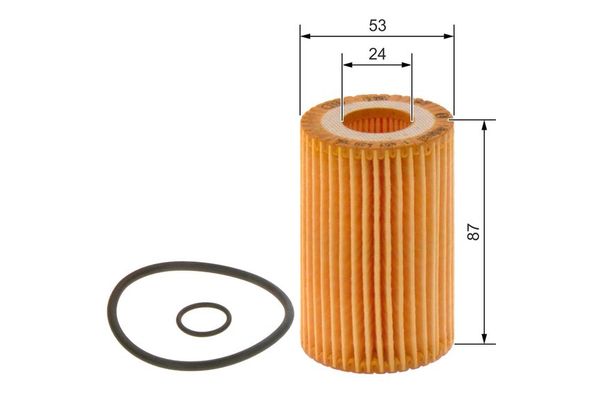 Yağ Filtresi  Renault Clio II (B/CB0)(06.1998->)  BOSCH 1 457 429 184