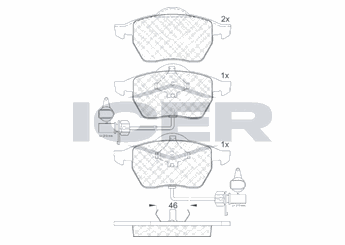 Fren Disk Balata Ön OTOZONE FDO7041-R  4B0698151 4B0615116 4B0 615 116 4B0615116A 4B0 615 116 A 4B0615116F 4B0 615 116 F 4B0615116G 4B0 615 116 G 4B0698116A 4B0 698 116 A 4B0 698 151 4B0698151B 4B0 698 151 B 4B0698151H 4B0 698 151 H 8E0698151J 8E0 698 151 J JZW698151N JZW 698 151 N 8660004683 86 60 004 683 8671016625 86 71 016 625
