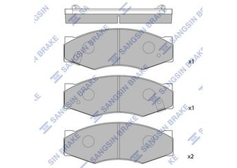Fren Disk Balata Ön SANGSIN SP1095  4106031E94 4106003R85 4106003R86 4106011P26 4106011P88 4106011P91 4106011P93 4106011P94 4106021P92 4106031E85 4106031E87 4106031E88 4106031P92 4106032E92 4106032E93 4106032E94 4106051E86 4106056G85 4106056L25 410609C025 410609C026 41060D4690 41060D6090 41060G490A 41060V5026 41060V6786 41060V6790 41060V6791 41060V6794 D106011P26 D106011P27 D106011P85 D106011P86 D106011P87 D106011P88 D106011P90 D106011P91 D106011P92 D106011P93 D106032E90 D106032E91 D106032E92 D106037G93 D106037G94 D10609C00A D1060D4690 D1060F6494 D1060V6790 D1060V6793 D1060V6794 D106MS2825 DA06011P90 DA06031E86 DA06032E93 DA06032E94