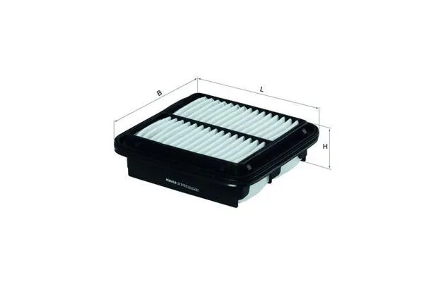 Hava Filtresi  Daihatsu Cuore (L701)(1999->2003)  MAHLE LX 2122