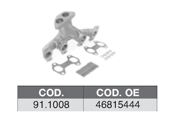 Manifold Egzoz  Lancia Lybra S.Wagon (1999->)  FIAT ORJINAL 46815444